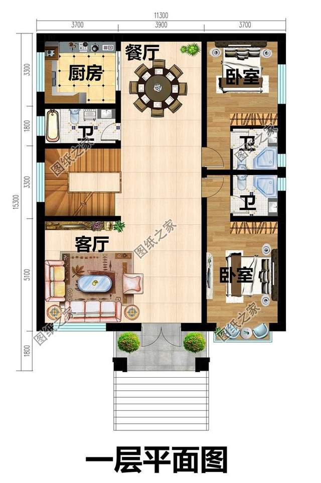 帶地下室的多功能二層農村自建房，隔熱防潮滿足大家的好多需求