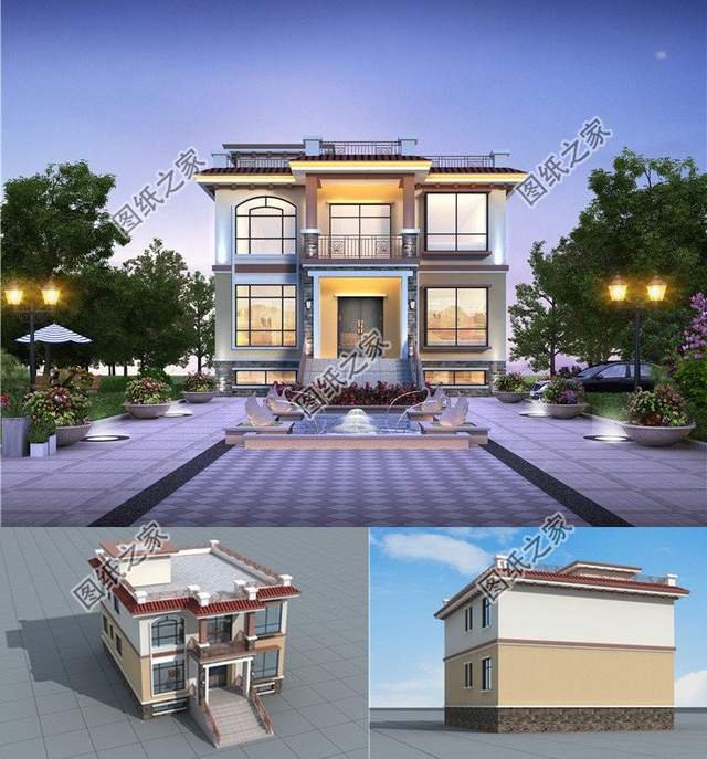 帶地下室的多功能二層農村自建房，隔熱防潮滿足大家的好多需求