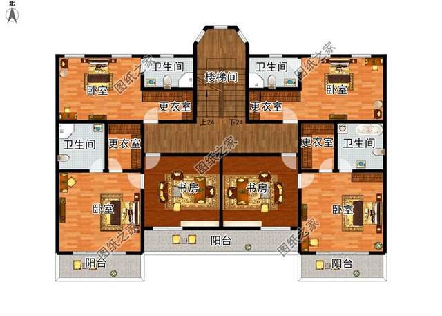 漂亮的房子百里挑一四層歐式別墅效果圖，滿足你對(duì)奢華的概念