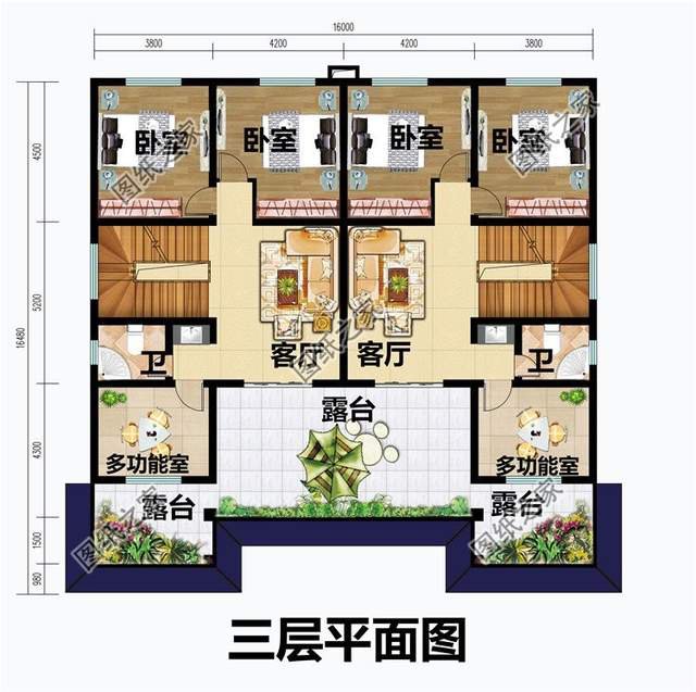 新中式雙拼別墅，傳統中帶著潮流的外形，兄弟姐妹的好選擇