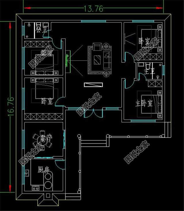 中式一層別墅，悠閑的靜謐生活，優雅自持的選擇
