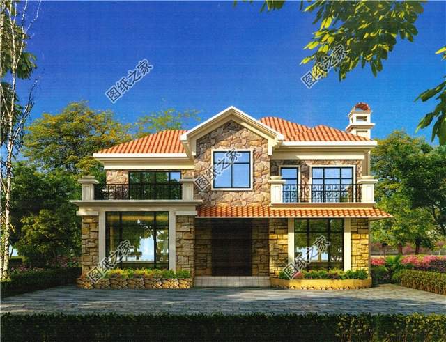 三款帶煙囪的二層鄉(xiāng)村別墅設(shè)計(jì)圖紙，給你不一樣的農(nóng)家生活