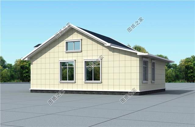 讓你一眼就能相中的一層房屋設計圖紙，簡單低調不張揚