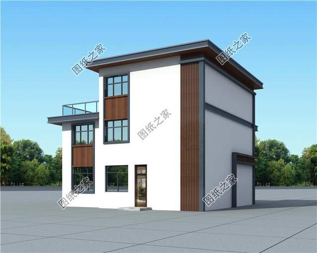 農村三層現代風別墅設計圖，讓我們把時尚帶回家