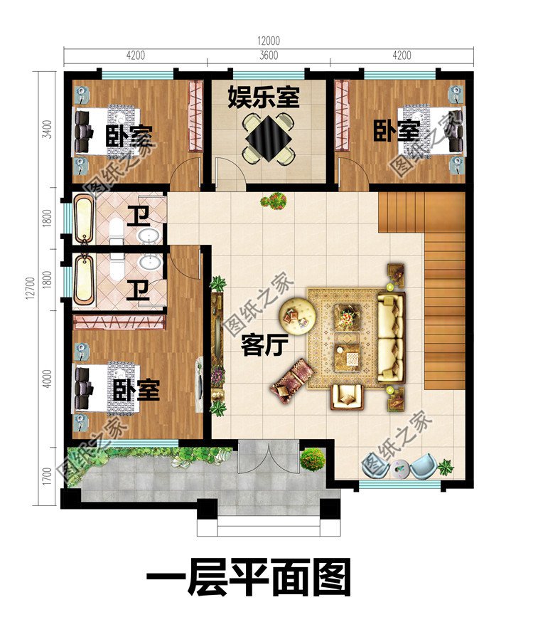 農村二層房屋設計