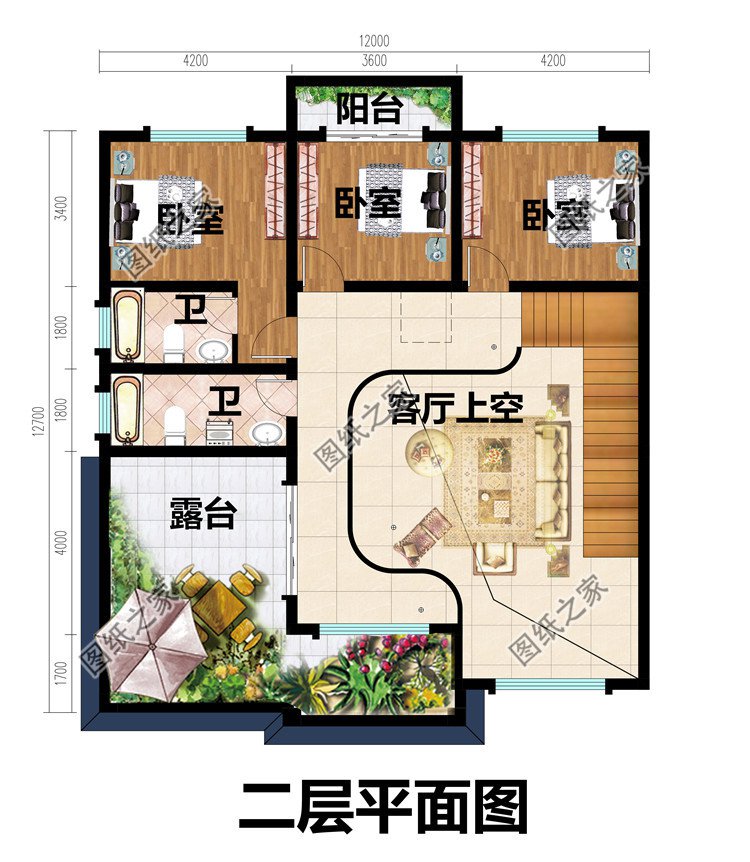 農村二層房屋設計