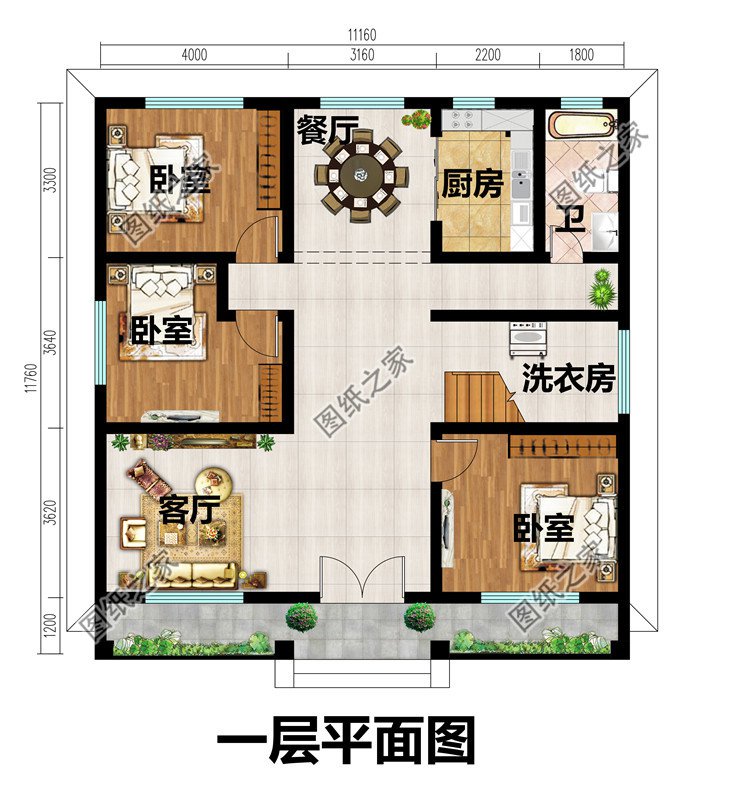農村二層房屋設計