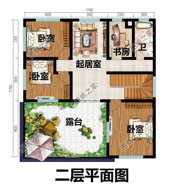 農村二層房屋設計