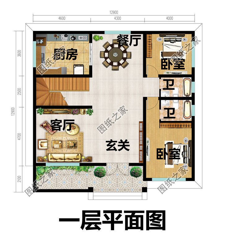 農村二層房屋設計