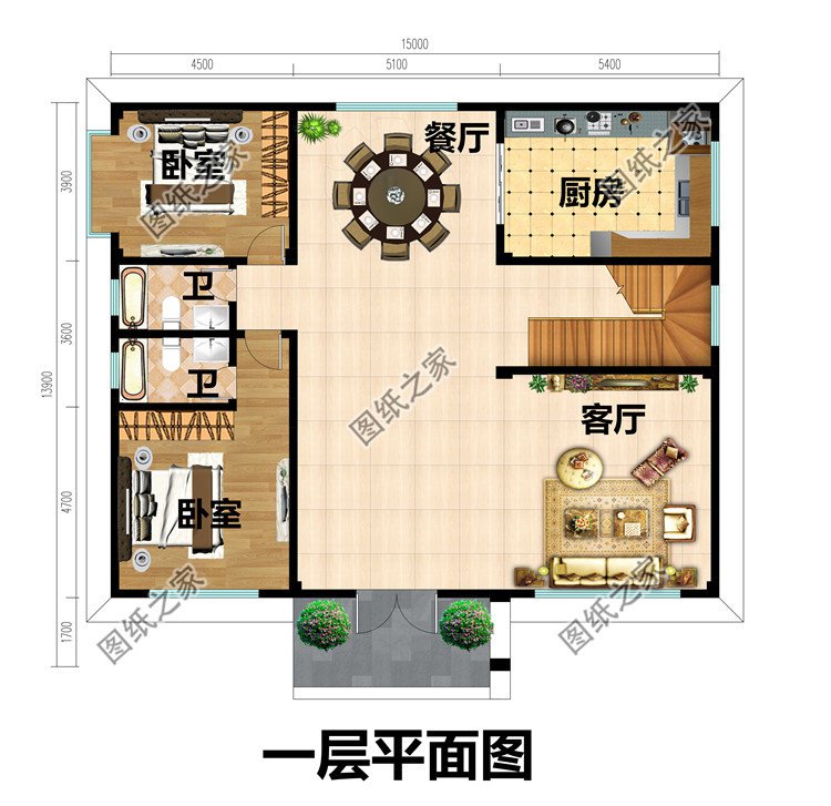 自建現代二層別墅施工