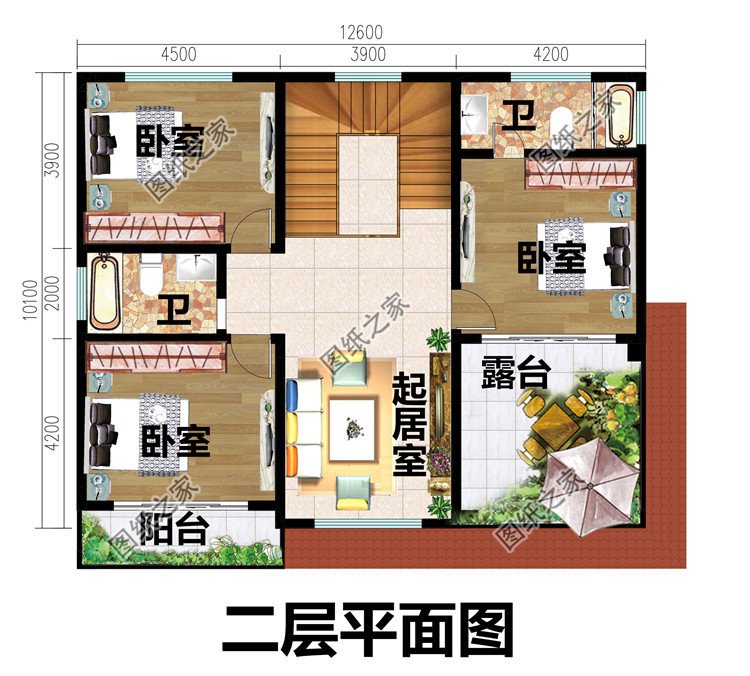 最漂亮的農村二層小樓設計