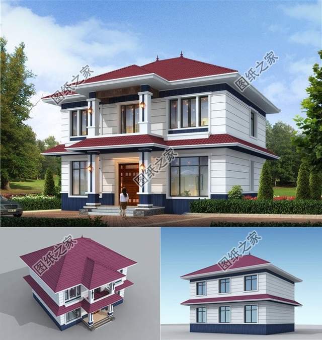 10乘12米房屋，悠閑生活建房就該這樣建