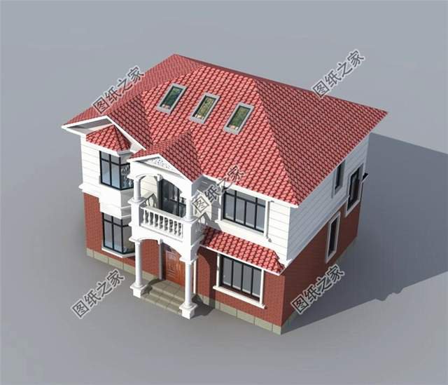 占地90平方的二層農村房屋設計，讓我們的生活因它而溫暖