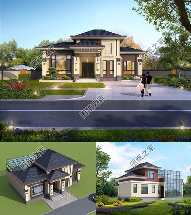 框架結構二層別墅，安全又舒適，建了都說好