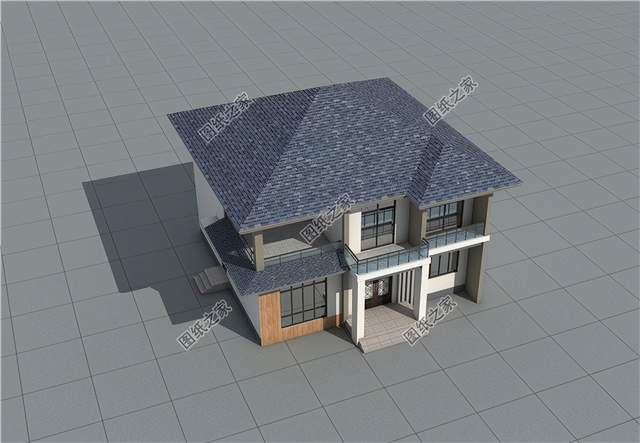 帶露臺的框架結構別墅，悠閑愜意的舒適，這才是生活啊