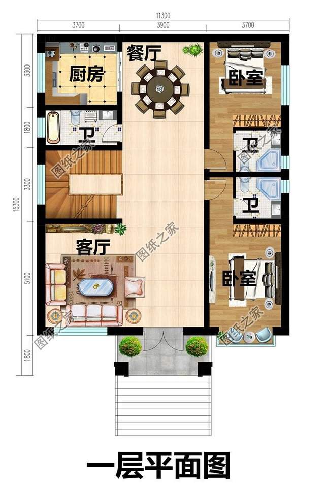 30萬左右平屋頂別墅，生活的優(yōu)選，優(yōu)雅又大氣