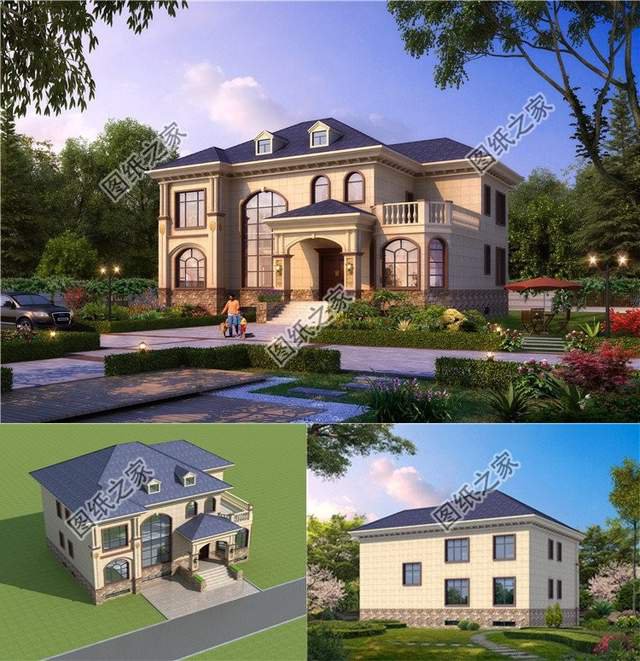 帶地下室的農村別墅，娛樂居住樣樣行，生活樂無窮