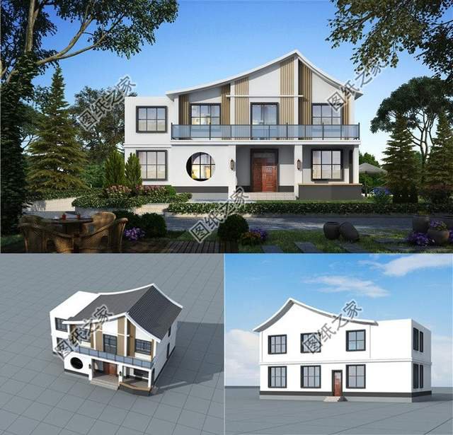 農村蓋房子靚麗設計，農村蓋房就得這樣蓋才好看