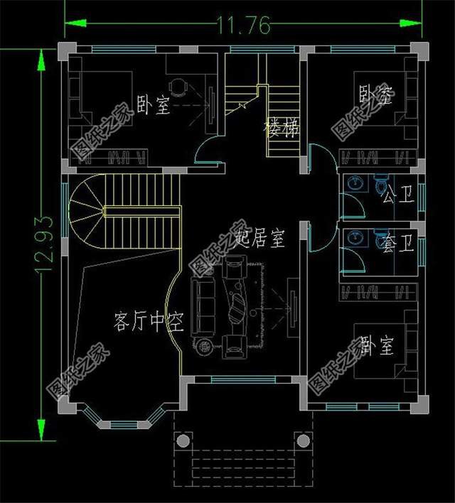 建三層半樓房設計圖，高屋建瓴地倚天的大氣生活