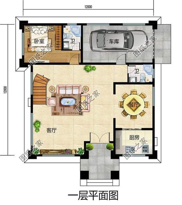 建三層半樓房設計圖，高屋建瓴地倚天的大氣生活