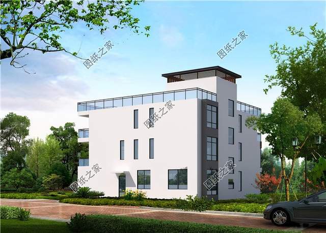 建三層半樓房設計圖，高屋建瓴地倚天的大氣生活