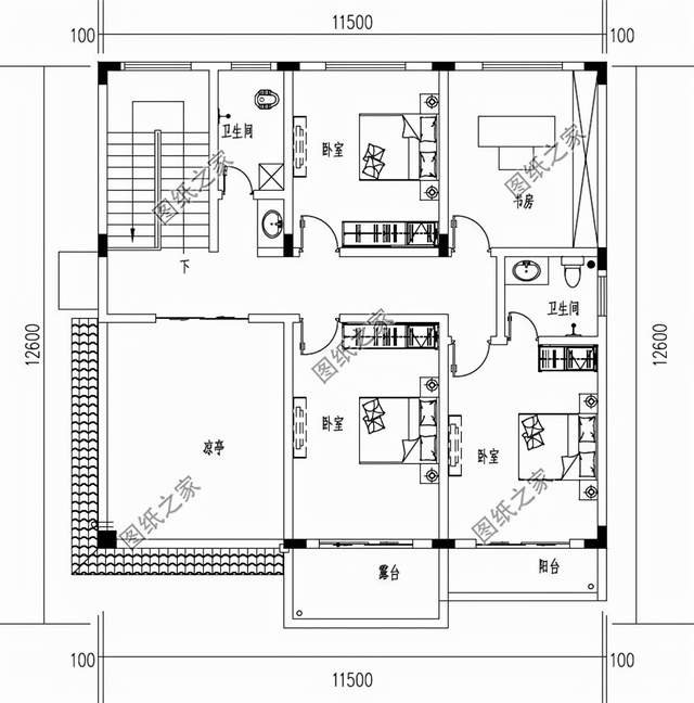 現代風別墅二層設計，簡約優雅，屬于年輕人的熱愛