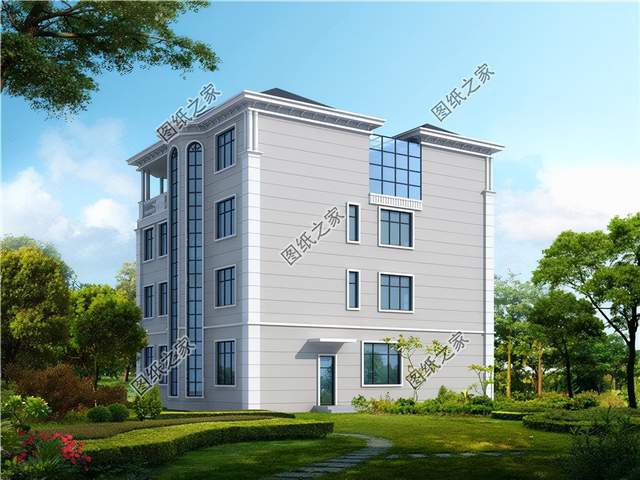 四層歐式豪華大型別墅設計，家族百年傳承的大氣基石