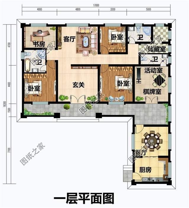 農村自建房“L”形別墅設計，精致大氣美觀，不要錯過喲