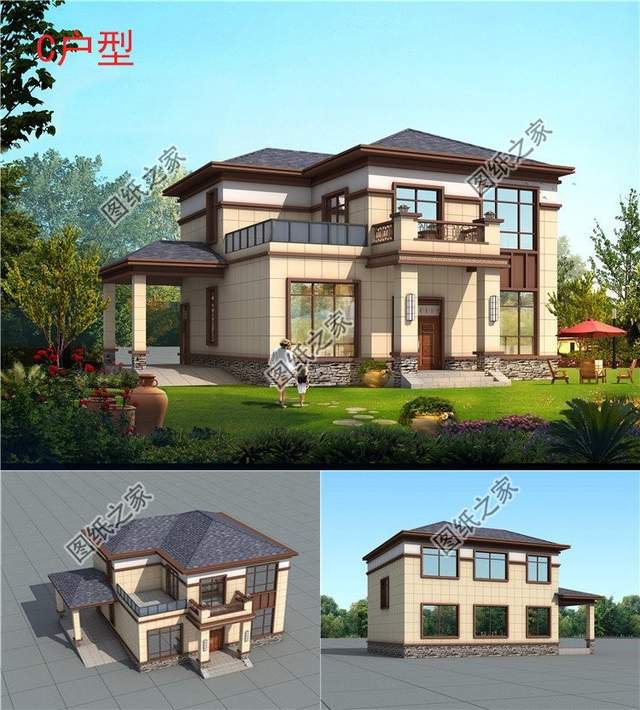 帶車庫的獨棟別墅，出入方便有需要，喜笑顏開每一天