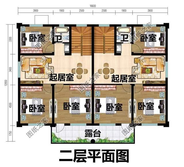 歐式二層雙拼自建房，田園的風光，家人的陪伴