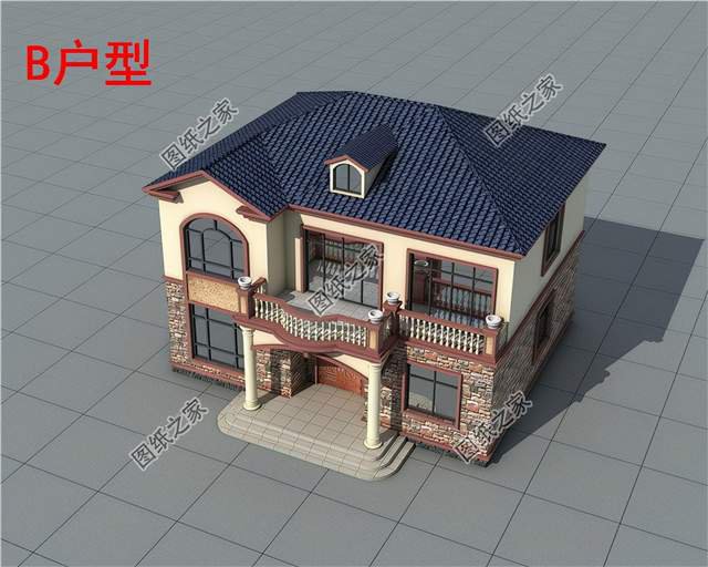 實惠又美觀的新家，20萬新款二層別墅