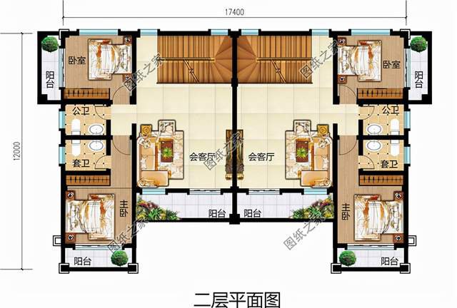 三層歐式雙拼別墅，合小家為大家，兄弟姐妹不分離，生活樂悠悠