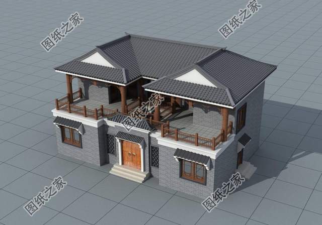 農村三開間四合院自建房，源遠流長的傳統，文化情懷永存