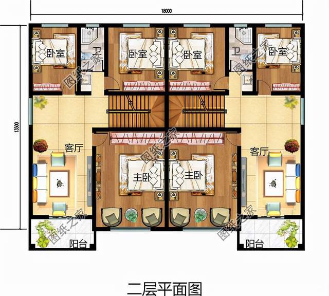 帶露臺的雙拼自建房，悠閑生活喜津津，兄弟齊心日子欣