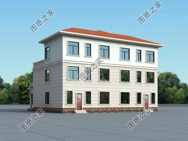 帶露臺的雙拼自建房，悠閑生活喜津津，兄弟齊心日子欣