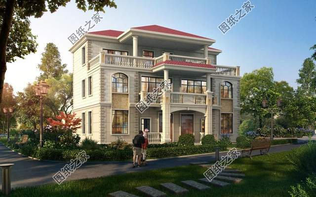 帶露臺的雙拼自建房，悠閑生活喜津津，兄弟齊心日子欣