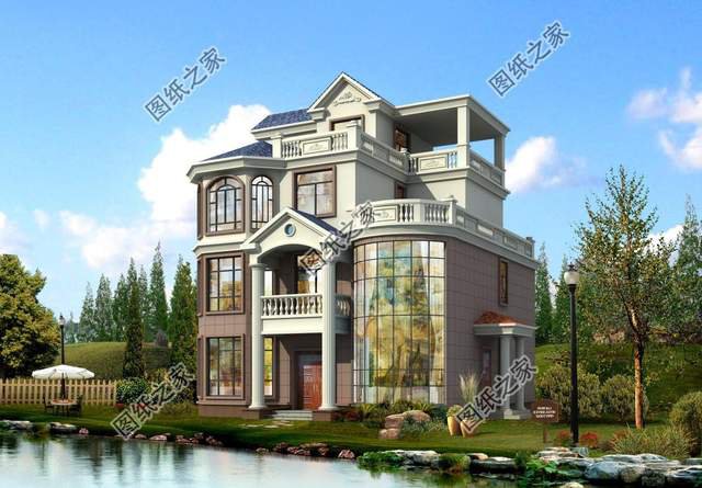四層復(fù)式別墅設(shè)計圖，大氣外觀振人心，安逸生活有保障