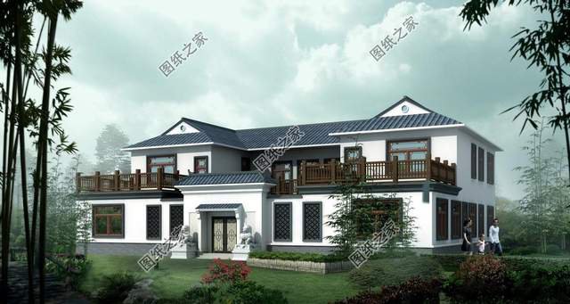 帶車庫的四合院別墅，庭院真享受，出入方便且融入生活