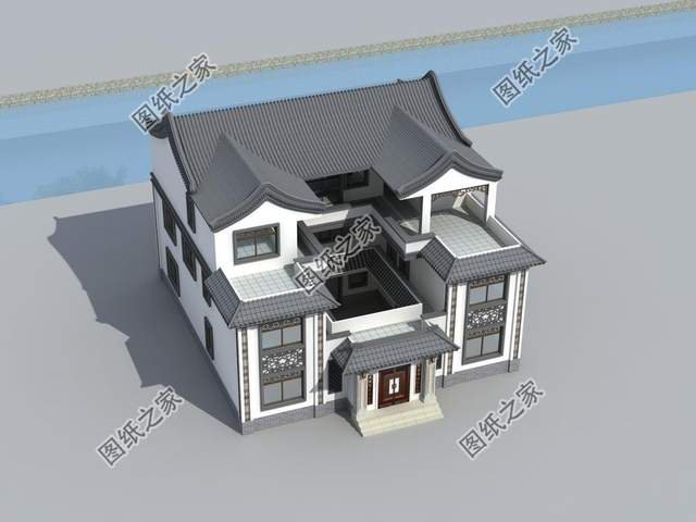 帶車庫的四合院別墅，庭院真享受，出入方便且融入生活