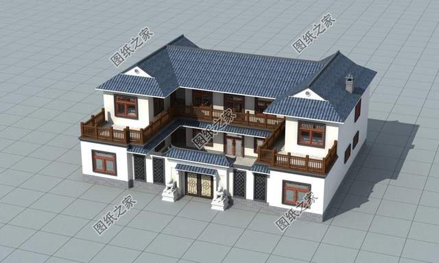 帶車庫的四合院別墅，庭院真享受，出入方便且融入生活