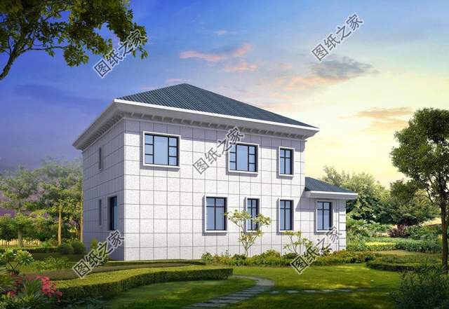 農村帶露臺二層挑空別墅，讓大氣深入內斂，讓蓬勃充滿眼睛