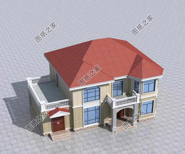 歐式帶露臺，夜空下靜謐的唯美優雅