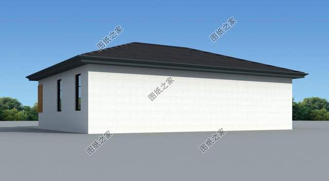 140平一層別墅，度假休閑好幫手，養老盡孝都是它