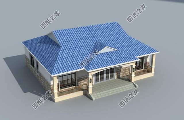 一層三開間自建房，悠閑的秘訣，生活的享受