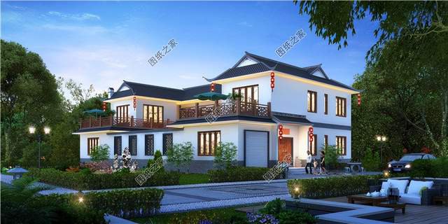 農村四室兩廳房屋圖，造價經濟實惠，幸福四口之家