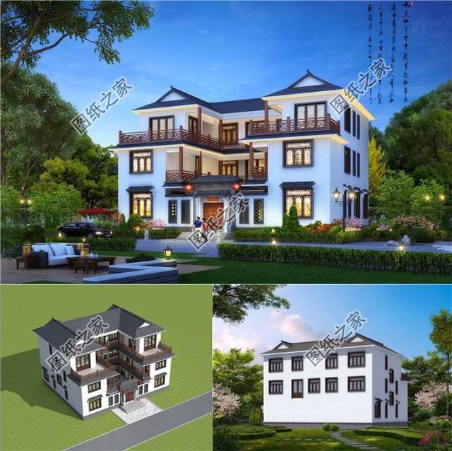 新中式四合院，古色古香新現(xiàn)代，藍瓦中庭享長寧