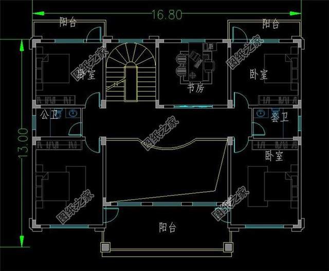 對稱設計三層別墅，看上去就覺得賞心悅目