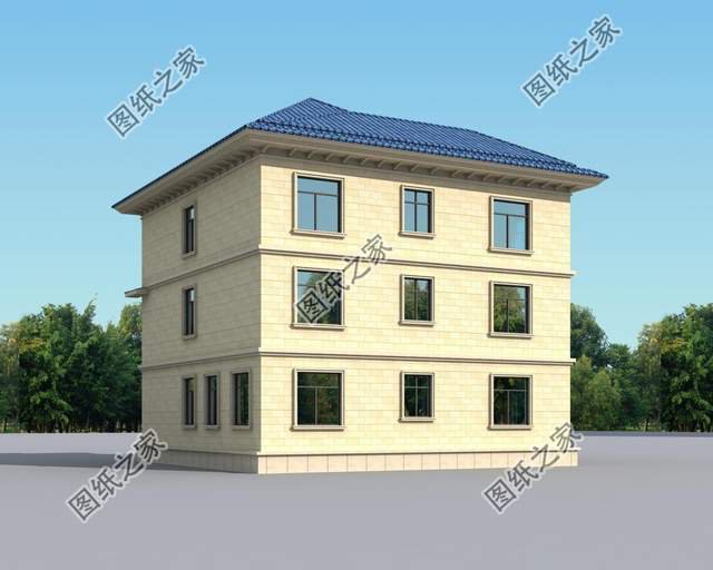 坡屋頂三層別墅，造型更豐富，冬暖夏涼好幫手