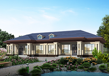 農(nóng)村兄弟雙拼平房別墅設(shè)計(jì)圖，獨(dú)門獨(dú)戶，一層也能建雙拼