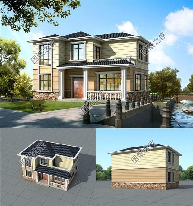 農村自建二層小別墅，預算不夠的首選聽我的莫錯的